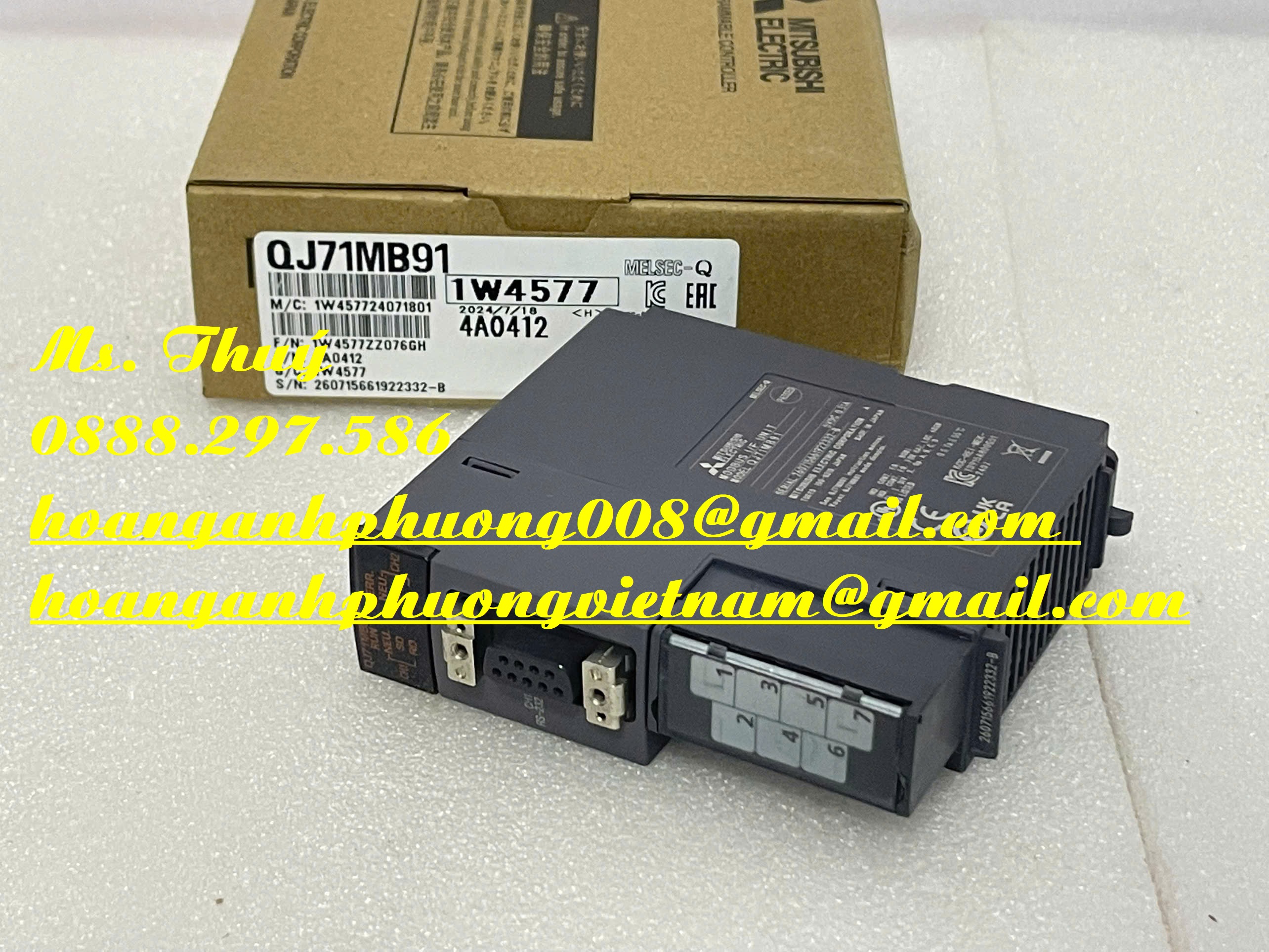 Giá siêu ưu đãi - Chuyên Module QJ71MB91 Mitsubishi chính hãng